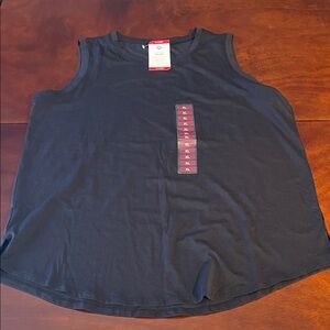NWT Member's Mark Black everyday Tank Top
